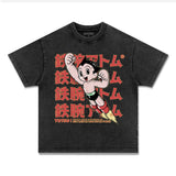 UNISEX ANIME INSPIRED VINTAGE TEEä¸¨ASTRO BOY-[FRONT] Style002