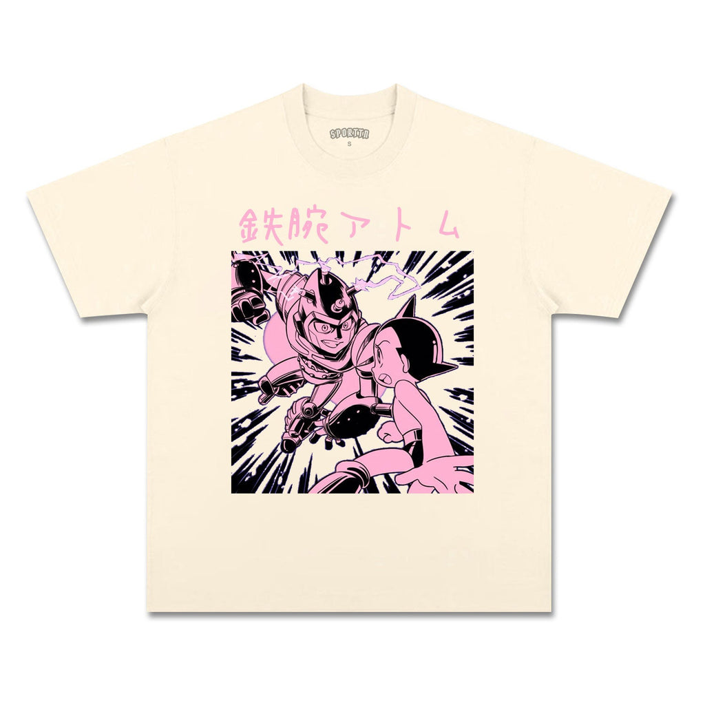 UNISEX ANIME INSPIRED VINTAGE TEEä¸¨ASTRO BOY-[FRONT] Style005