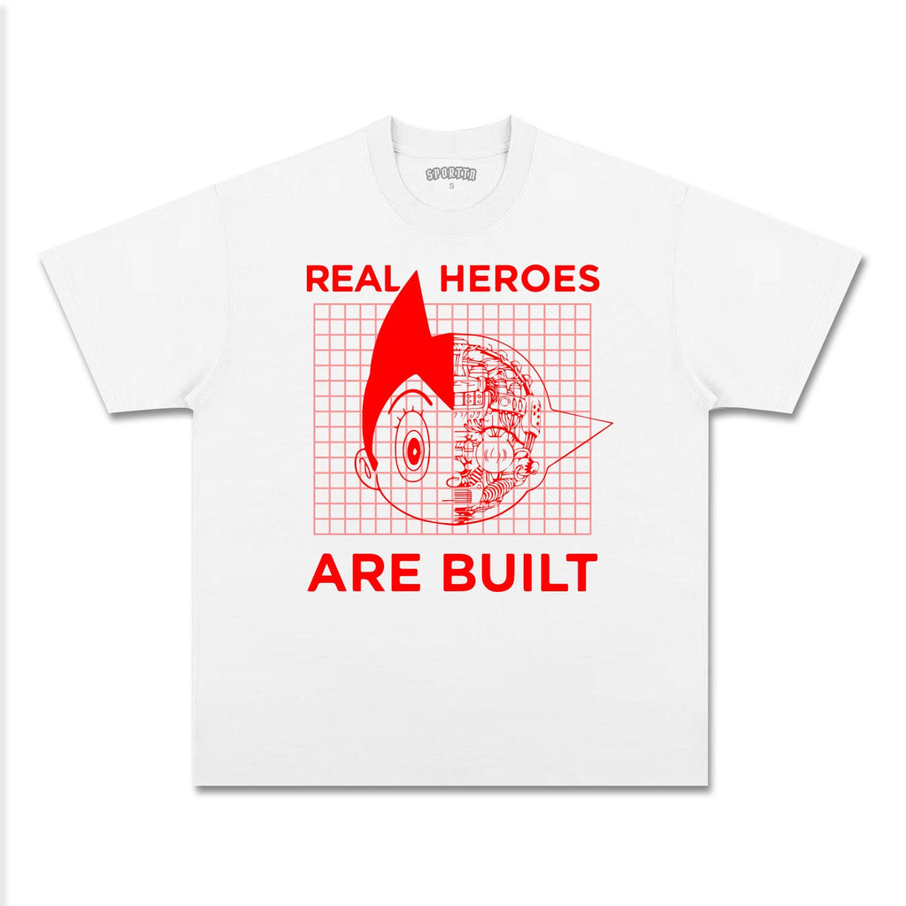 UNISEX ANIME INSPIRED VINTAGE TEEä¸¨ASTRO BOY-[FRONT] Style006