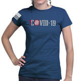 Ladies Fuck Covid-19 T-shirt