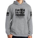 Faith Family Freedom Hoodie Style001