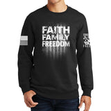 Faith Family Freedom Sweatshirt Style001