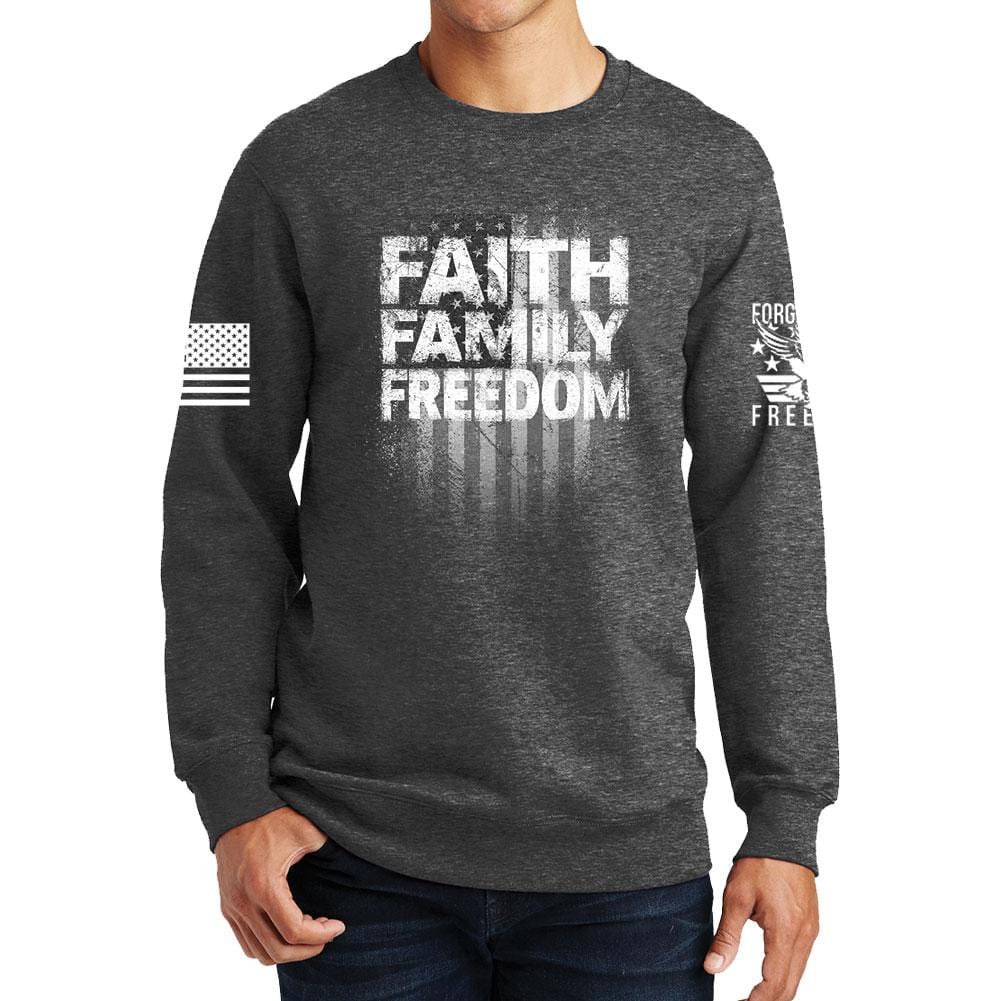 Faith Family Freedom Sweatshirt Style001