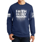 Faith Family Freedom Sweatshirt Style001