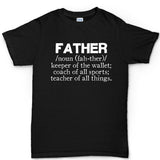 Father Definition Men's T-shirt