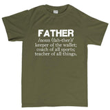 Father Definition Men's T-shirt Style001