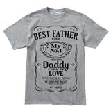 Father's Day Whiskey Men's T-shirt Style001