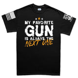 Mens TYM Favorite Gun T-shirt Style001