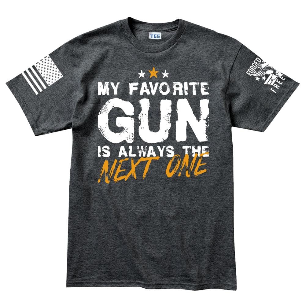 Mens TYM Favorite Gun T-shirt Style001