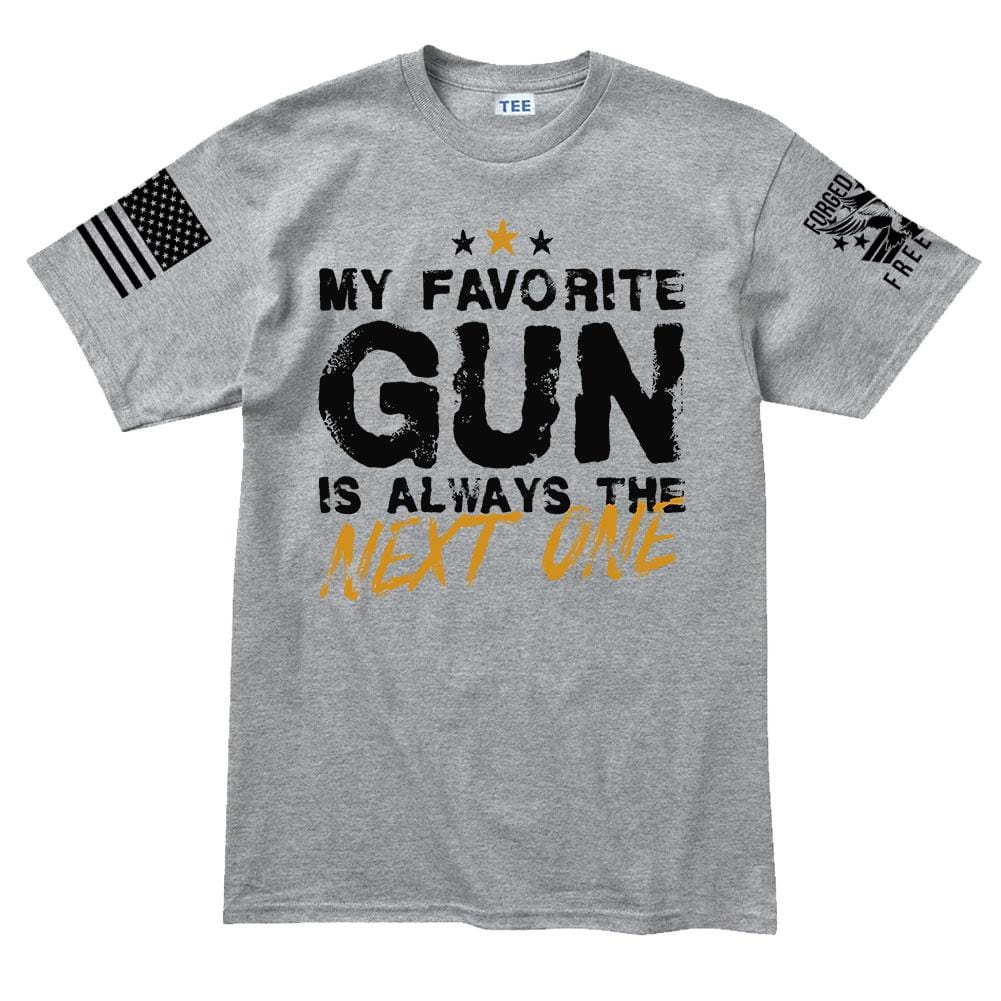 Mens TYM Favorite Gun T-shirt Style001
