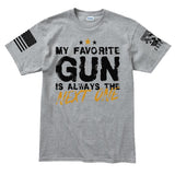 Mens TYM Favorite Gun T-shirt Style001