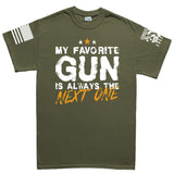Mens TYM Favorite Gun T-shirt Style001