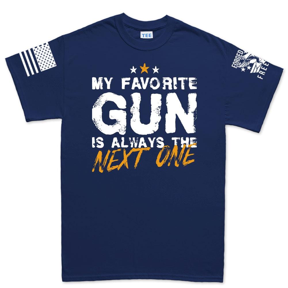 Mens TYM Favorite Gun T-shirt Style001