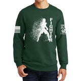 Fighter Silhouette Sweatshirt Style001