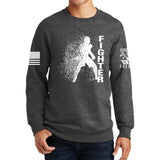 Fighter Silhouette Sweatshirt Style001