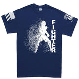 Men's Fighter Silhouette T-shirt Style001