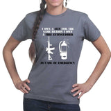 I Own A Gun Ladies T-shirt Style001