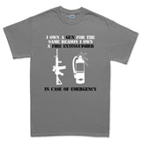 I Own A Gun Men's T-shirt