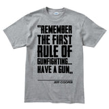 First Rule of Gunfight Mens T-shirt