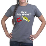 Fish Magnet Ladies T-shirt Style001