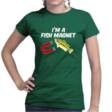 Fish Magnet Ladies T-shirt Style001