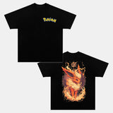 FLAREON UNISEX ANIME INSPIRED VINTAGE T-SHIRTä¸¨POKÃ‰MON-[DS]