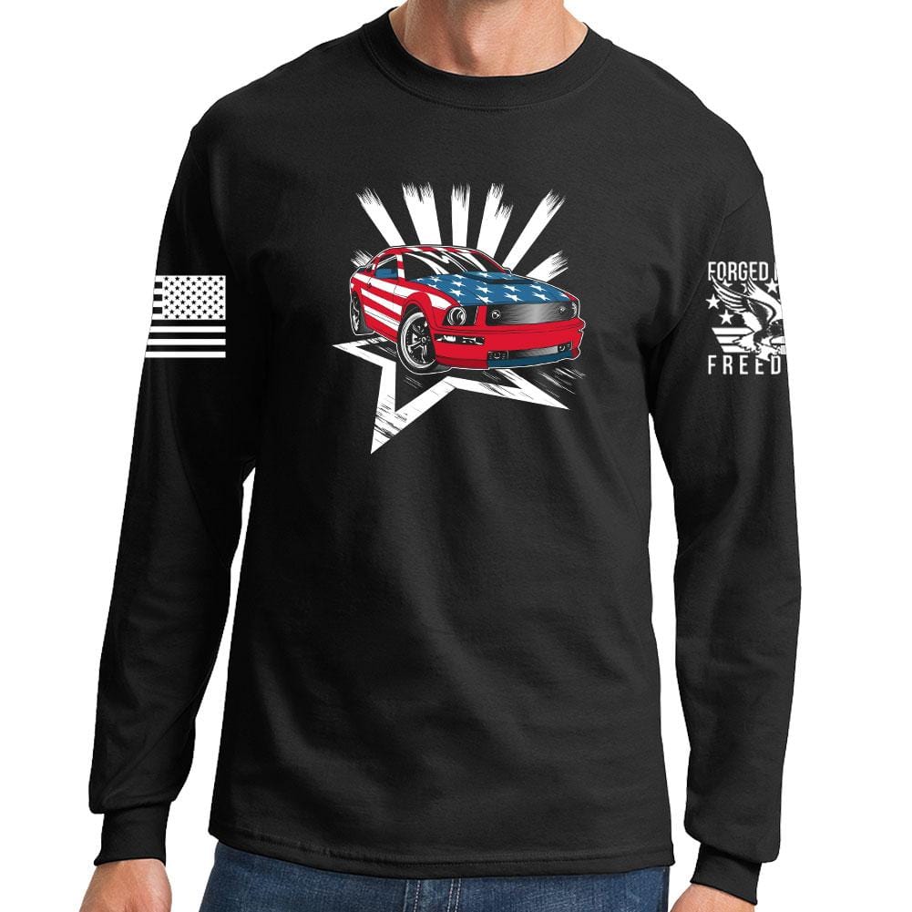 American Paint Job Long Sleeve T-shirt Style001