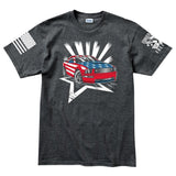 Men's American Paint Job T-shirt Style001