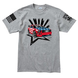 Men's American Paint Job T-shirt Style001