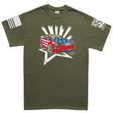 Men's American Paint Job T-shirt Style001