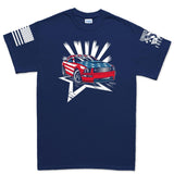 Men's American Paint Job T-shirt Style001