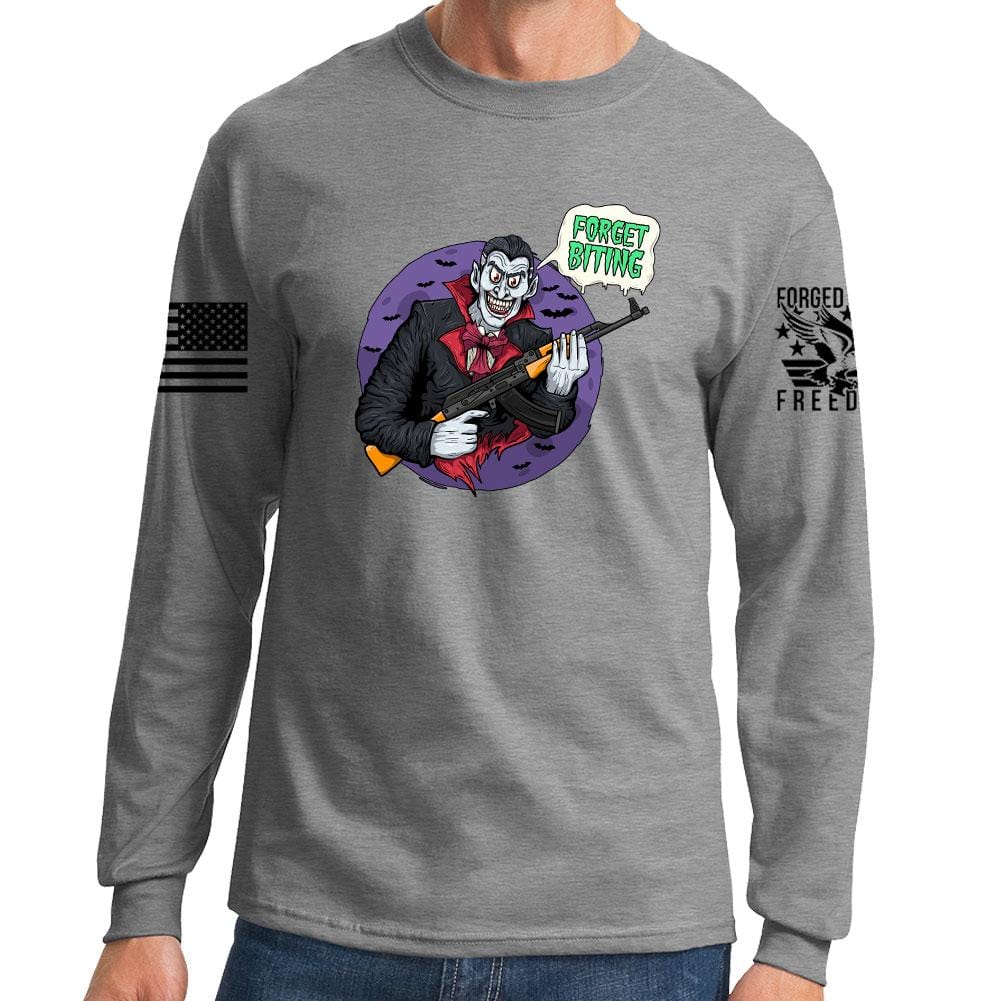 Forget Biting Long Sleeve T-shirt