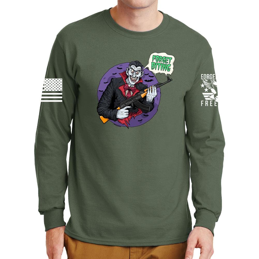 Forget Biting Long Sleeve T-shirt