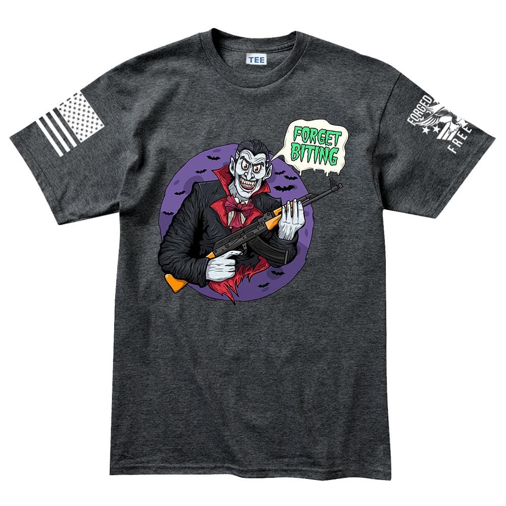 Mens Forget Biting T-shirt Style001