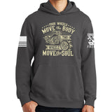 Four Wheels Move The Body Hoodie Style001