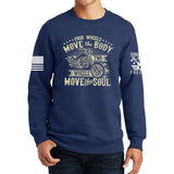 Four Wheels Move The Body Sweatshirt