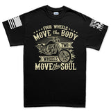 Four Wheels Move The Body Men's T-shirt Style001