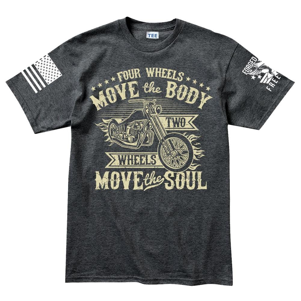 Four Wheels Move The Body Men's T-shirt
