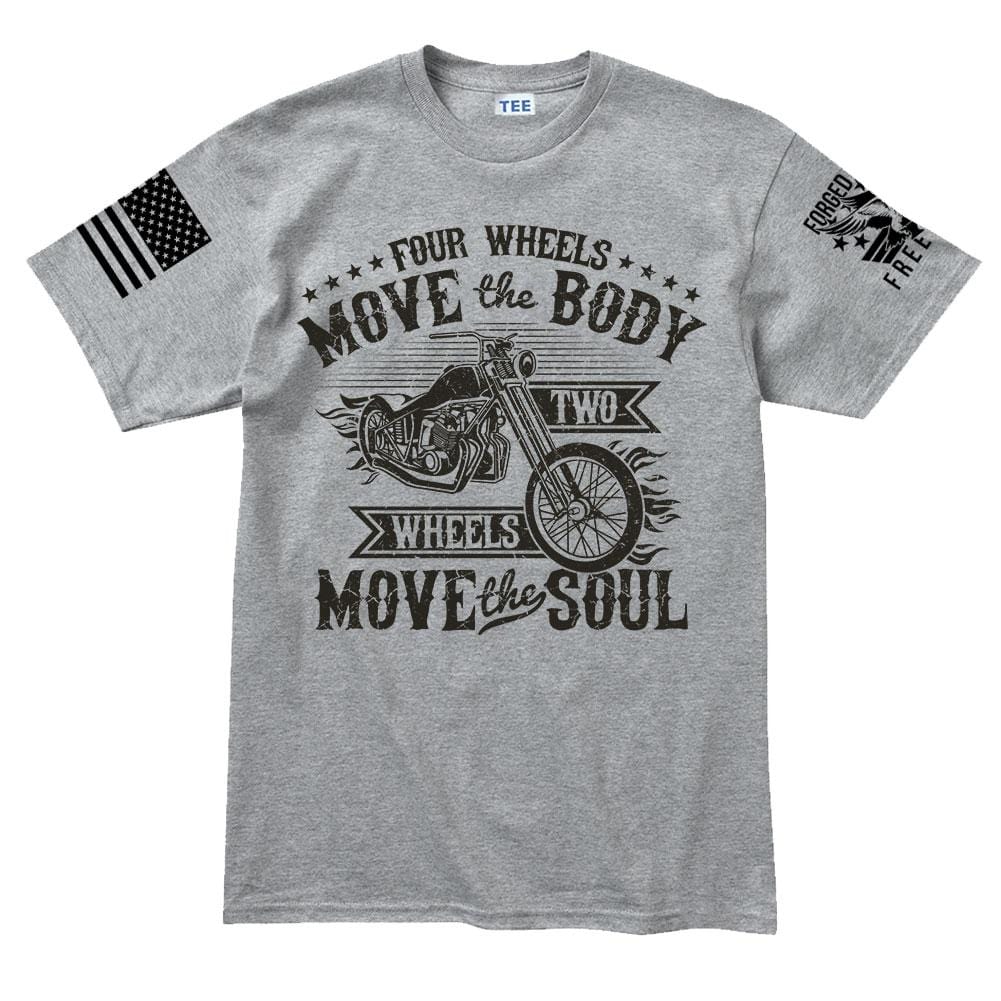 Four Wheels Move The Body Men's T-shirt Style001