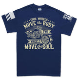 Four Wheels Move The Body Men's T-shirt Style001
