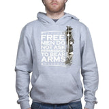 Unisex Free Men Bear Arms Hoodie Style001