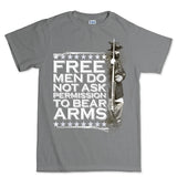 Men's Free Men Bear Arms T-shirt