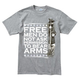 Men's Free Men Bear Arms T-shirt