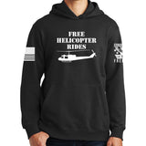 Free Helicopter Rides Hoodie Style001