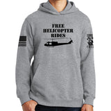 Free Helicopter Rides Hoodie