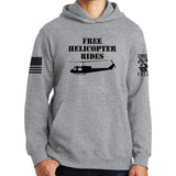 Free Helicopter Rides Hoodie Style001