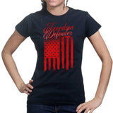 Ladies Freedom Defender T-shirt Style001