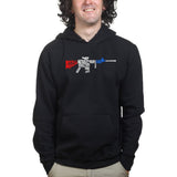 A Well Regulated Militia Rifle Hoodie Style001