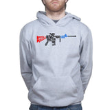 A Well Regulated Militia Rifle Hoodie Style001