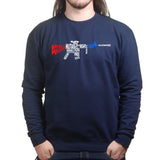 A Well Regulated Militia Rifle Sweatshirt